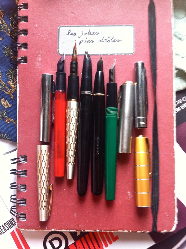 fountain pen collection