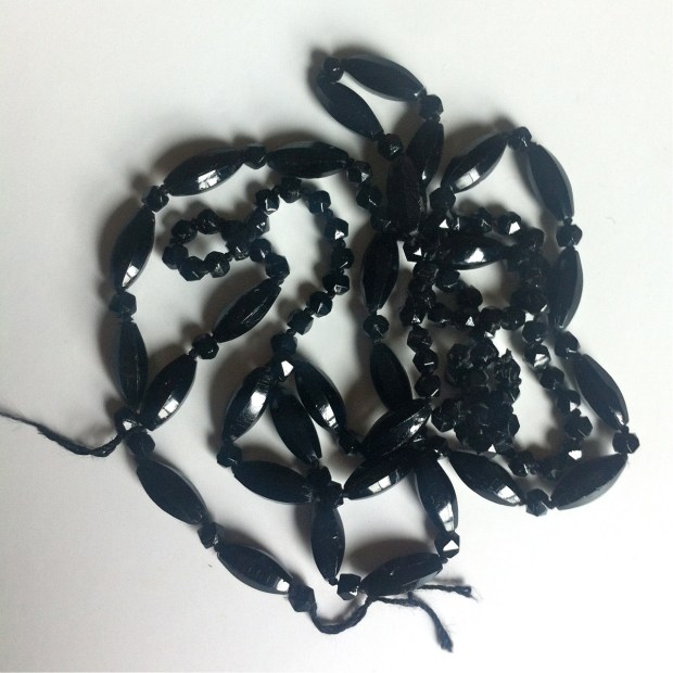 Broken French Jet Necklace