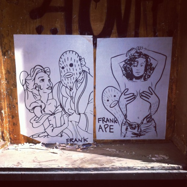 Frank Ape street art
