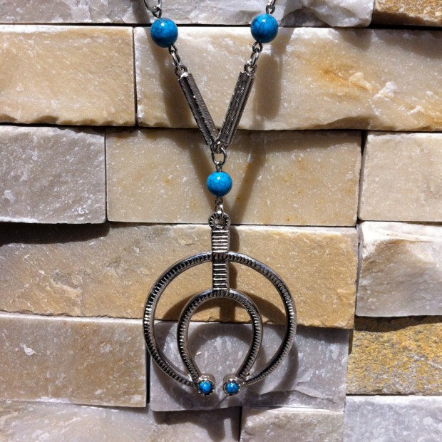 vintage costume naja necklace