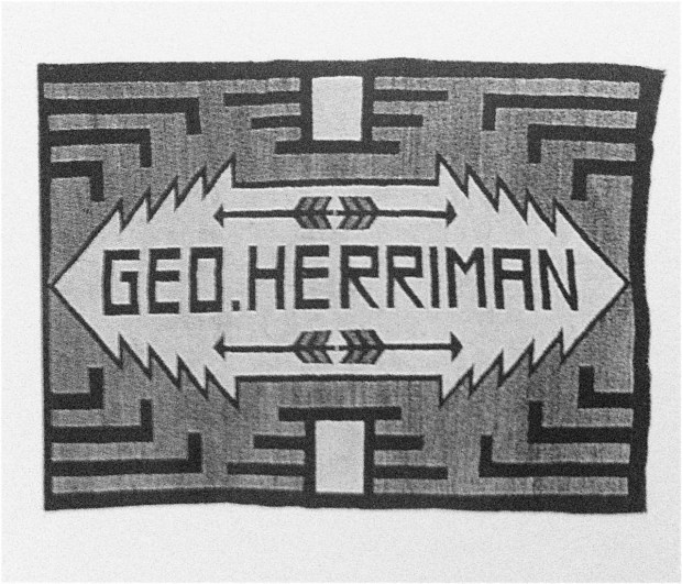 navajo rug made for George Herriman