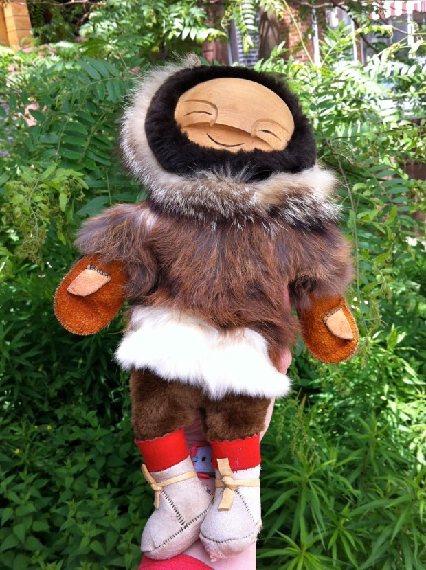 yupik Inuit doll