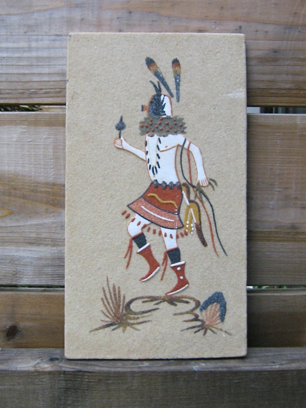 H.R. Begaye Yei Dancer Sand Painting