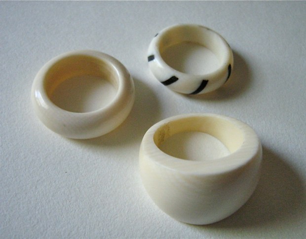 ivory rings