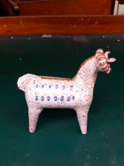 ALFARAZ spain pottery ram goat