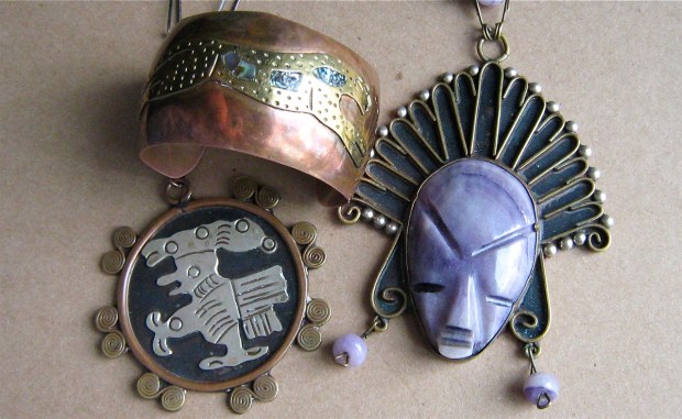 mixed metal mexican jewelry