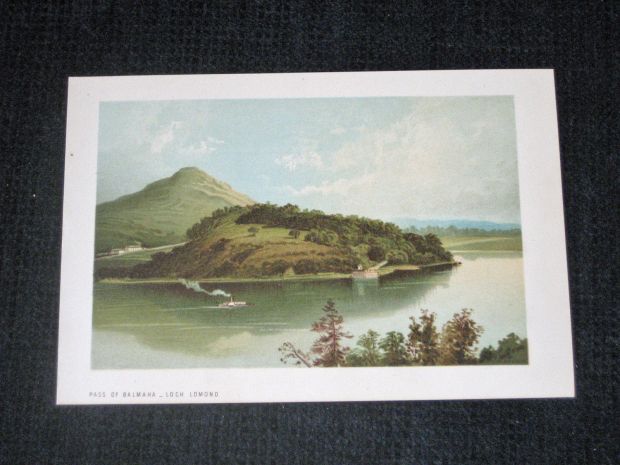 pass of balmaha lithograph