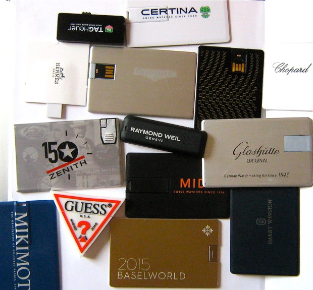 Basel World USB Card Collage