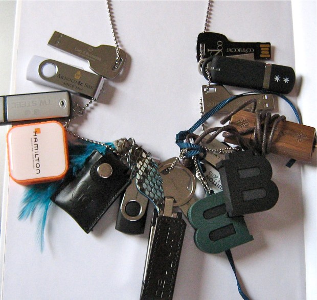 baselworld 2015 USB Key Necklace