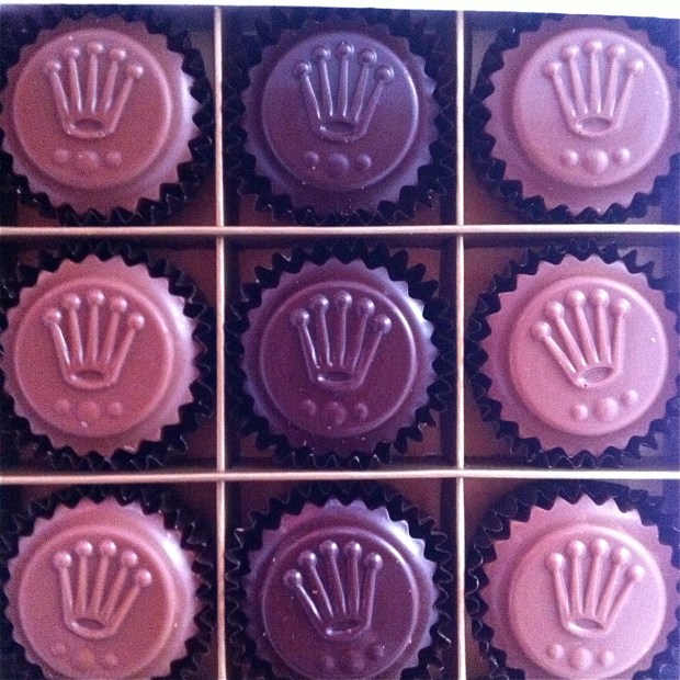 rolex chocolates