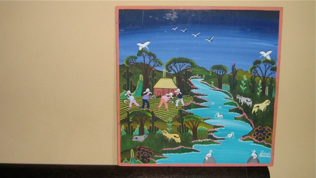 R%roberto Benitez Mexico Folk art painting