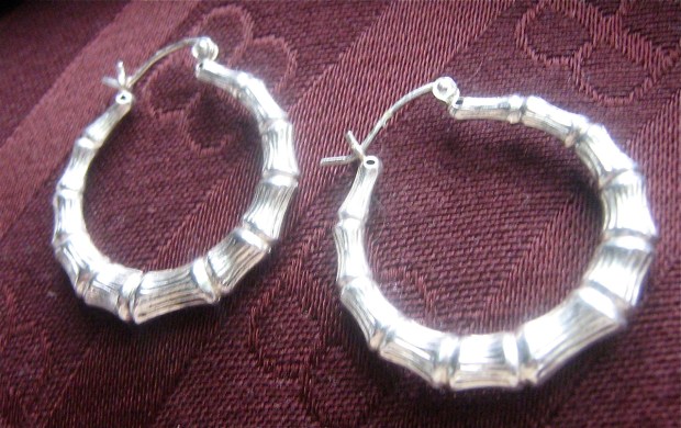 Bamboo earrings