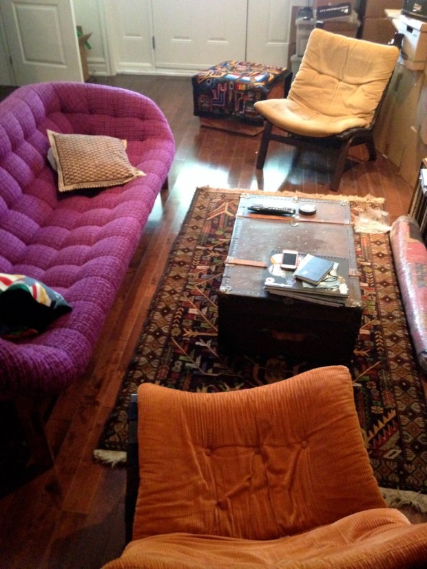 Craigslist couch and chairs