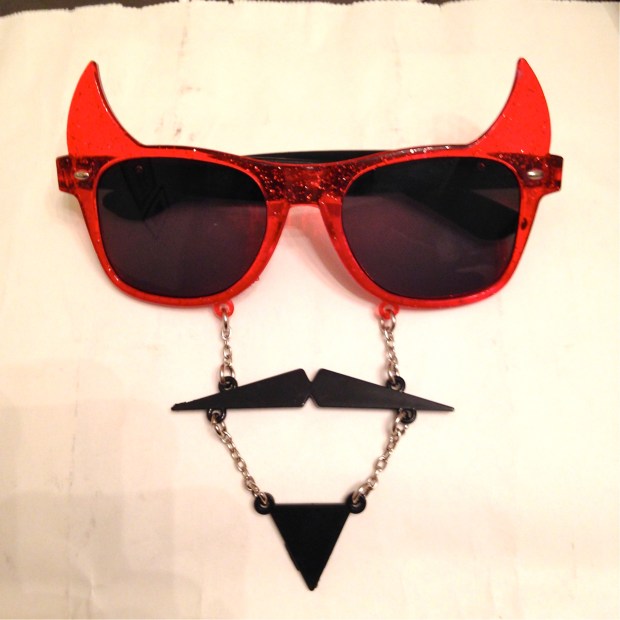 dollarama devil glasses