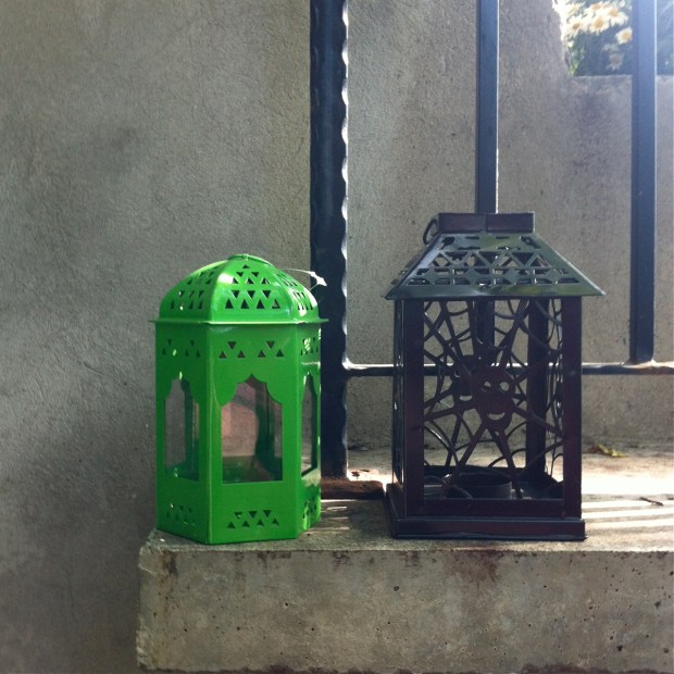 halloween metal lanterns halloween