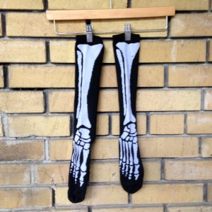 skeleton socks