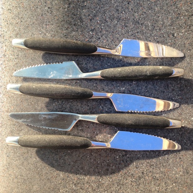 mid century modern knives 