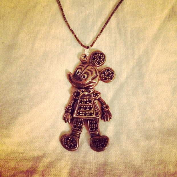 Mickey Mouse articulated pendant