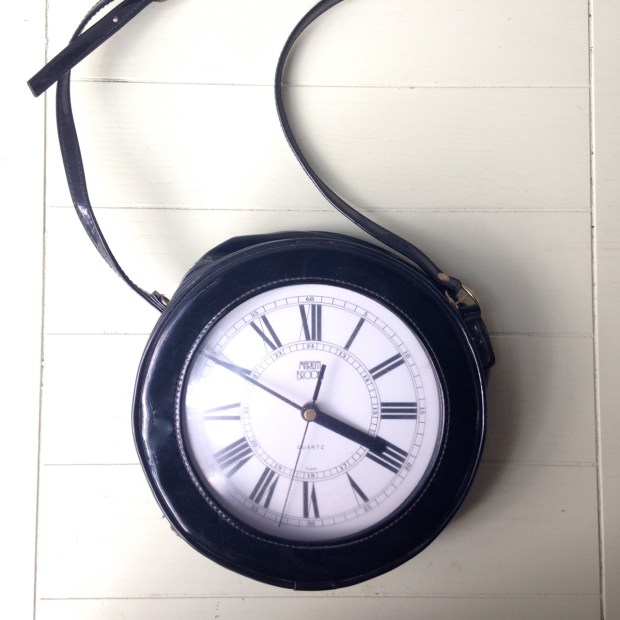 marilyn brooks clock purse