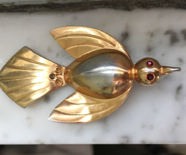 blog coro bird brooch