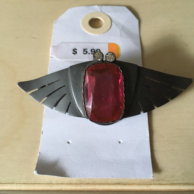 blog KW haul scarab brooch