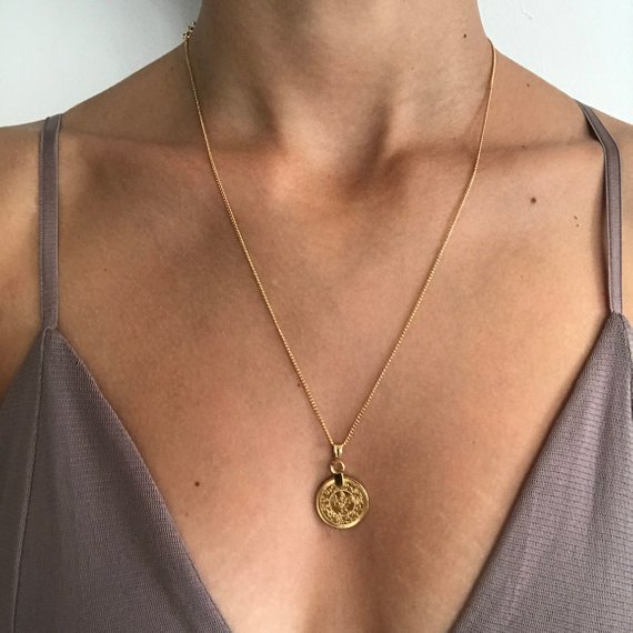 coin pendant